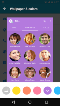 Descargar Messages + SMS Comunicación para Android captura de pantalla 4