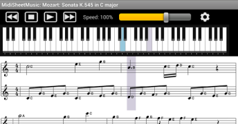 Descargar Midi Sheet Music Música y audio para Android captura de pantalla 2