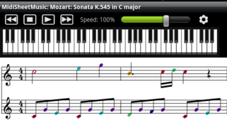 Descargar Midi Sheet Music Música y audio para Android captura de pantalla 6
