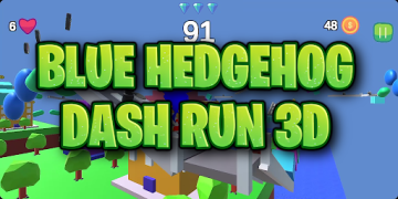 Descargar Blue Hedgehog Dash Run 3D v2 Aventuras para Android
