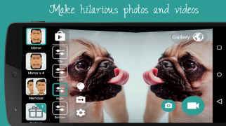 Descargar Mirror Selfie Camera + Video Foto para Android captura de pantalla 4
