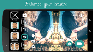 Descargar Mirror Selfie Camera + Video Foto para Android captura de pantalla 5