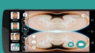 Descargar Mirror Selfie Camera + Video Foto para Android captura de pantalla 7