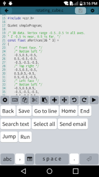 Descargar Móvil C [ C/C++ Compiler ] Educación para Android captura de pantalla 4