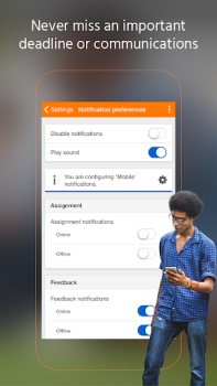 Descargar Moodle Educación para Android captura de pantalla 4
