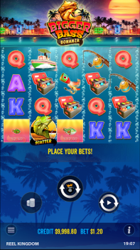 Descargar Bigger Bass Bonanza Slot Game Casino para Android captura de pantalla 2