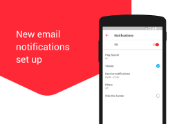 Descargar myMail: for Outlook & Yahoo Comunicación para Android captura de pantalla 3