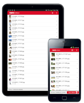 Descargar Nero AirBurn Editores y reproductores de video para Android captura de pantalla 3