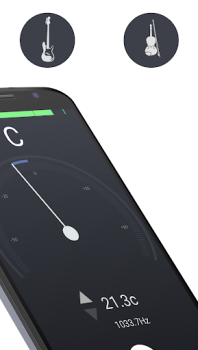 Descargar Afinador de Guitarra n-Track Música y audio para Android captura de pantalla 3