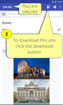 Descargar Offline Browser Comunicación para Android captura de pantalla 2