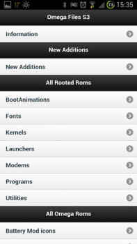 Descargar Omega Files Herramientas para Android captura de pantalla 2