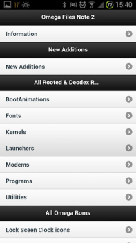 Descargar Omega Files Herramientas para Android captura de pantalla 3