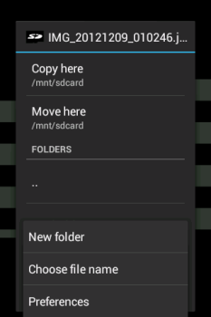 Descargar Send to SD card Herramientas para Android captura de pantalla 2