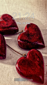 Descargar pantalla de bloqueo de corazón Personalización para Android captura de pantalla 3