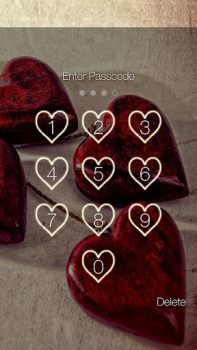 Descargar pantalla de bloqueo de corazón Personalización para Android captura de pantalla 4