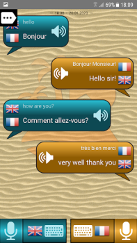 Descargar Traductor para conversaciones Herramientas para Android captura de pantalla 4