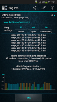 Descargar Ping Pro Herramientas para Android captura de pantalla 3