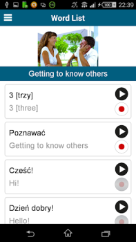 Descargar Aprende polaco - 50 langu Educación para Android captura de pantalla 3