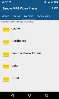 Descargar Simple MP4 Video Player Editores y reproductores de video para Android captura de pantalla 4