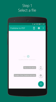 Descargar Publisher to PDF Trabajo para Android captura de pantalla 2