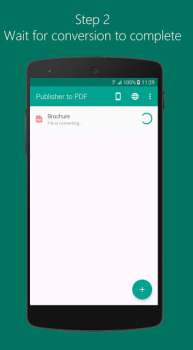 Descargar Publisher to PDF Trabajo para Android captura de pantalla 3