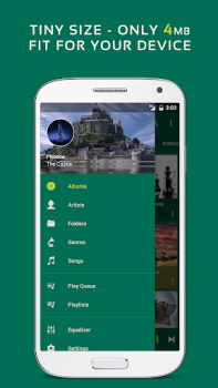 Descargar Reproductor de Música Pulsar Música y audio para Android captura de pantalla 3