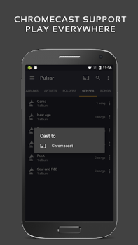 Descargar Reproductor de Música Pulsar Música y audio para Android captura de pantalla 7