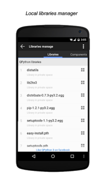 Descargar QPython 3L - Python for Androi Educación para Android captura de pantalla 4