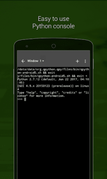 Descargar QPython - Learn Python & AI Educación para Android captura de pantalla 2