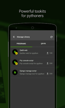Descargar QPython - Learn Python & AI Educación para Android captura de pantalla 4