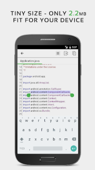 Descargar Editor de textos QuickEdit Trabajo para Android captura de pantalla 3