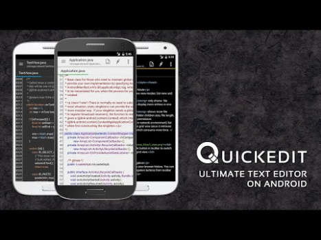 Descargar Editor de textos QuickEdit Trabajo para Android captura de pantalla 8