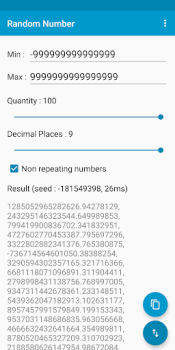 Descargar Random Number Herramientas para Android captura de pantalla 4