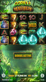 Descargar Gorilla Mayhem Slot Casino Casino para Android captura de pantalla 4