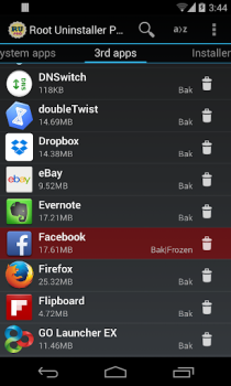 Descargar Root Uninstaller Herramientas para Android captura de pantalla 2