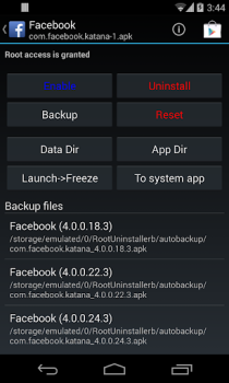 Descargar Root Uninstaller Herramientas para Android captura de pantalla 3