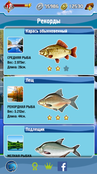 Descargar Pocket Fishing Juegos de deporte para Android captura de pantalla 2