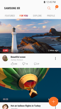 Descargar Samsung VR видео Editores y reproductores de video para Android captura de pantalla 2