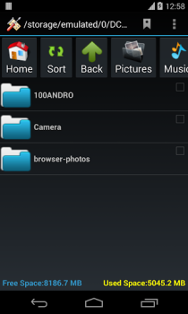 Descargar SD Card Manager (File Manager) Trabajo para Android captura de pantalla 7