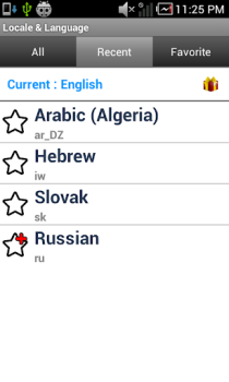 Descargar Set Locale & Language Herramientas para Android captura de pantalla 2