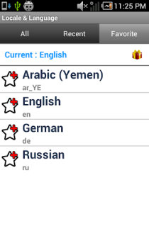 Descargar Set Locale & Language Herramientas para Android captura de pantalla 3