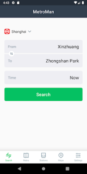 Descargar Metro de Shanghai Viajes para Android captura de pantalla 2