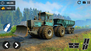 Descargar Tractor Game Driving Off-road Simuladores para Android captura de pantalla 4