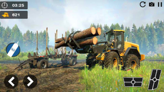 Descargar Tractor Game Driving Off-road Simuladores para Android captura de pantalla 5