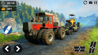 Descargar Tractor Game Driving Off-road Simuladores para Android captura de pantalla 6