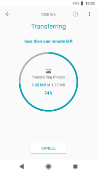 Descargar (versión antigua) Xperia Transfer Mobile Personalización para Android captura de pantalla 5