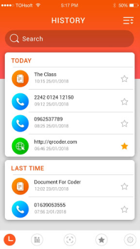 Descargar Lector de código QR Trabajo para Android captura de pantalla 3