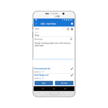Descargar SMS Auto Reply /Autoresponder Comunicación para Android captura de pantalla 3
