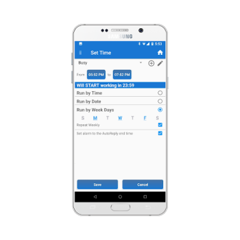 Descargar SMS Auto Reply /Autoresponder Comunicación para Android captura de pantalla 4