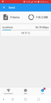 Descargar SuperBeam | WiFi Direct Share Comunicación para Android captura de pantalla 6